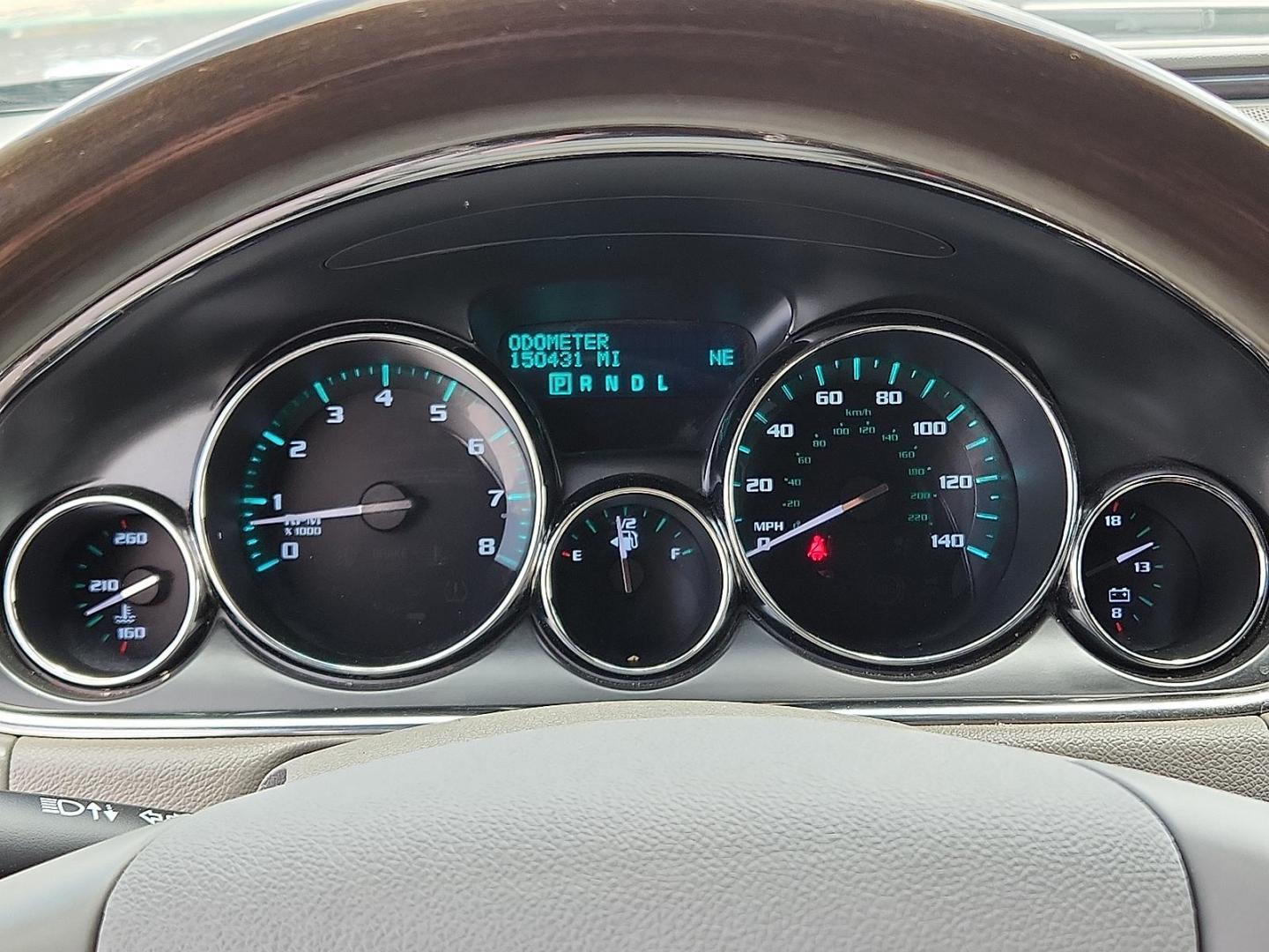 2015 Dark Sapphire Blue Metallic Buick Enclave Leather (5GAKRBKD6FJ) with an 3.6L V-6 gasoline direct injection, DOHC, variable valve control, regular unleaded, engine with 288HP engine, located at 4711 Ave Q, Lubbock, TX, 79412, (806) 687-2362, 33.551304, -101.855293 - Photo#17