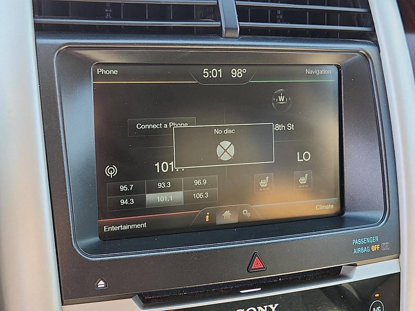 2014 Tuxedo Black Metallic Ford Edge Limited (2FMDK3KC8EB) with an 3.5L V-6 DOHC, variable valve control, regular unleaded, engine with 285HP engine, located at 4711 Ave Q, Lubbock, TX, 79412, (806) 687-2362, 33.551304, -101.855293 - Photo#15
