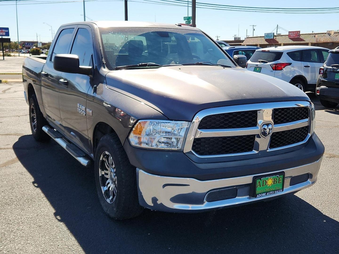 2015 GRAY Ram 1500 Tradesman (3C6RR6KT3FG) with an HEMI 5.7L V-8 variable valve control, regular unleaded, engine with cylinder deactivation and 395HP engine, located at 4711 Ave Q, Lubbock, TX, 79412, (806) 687-2362, 33.551304, -101.855293 - Photo#5