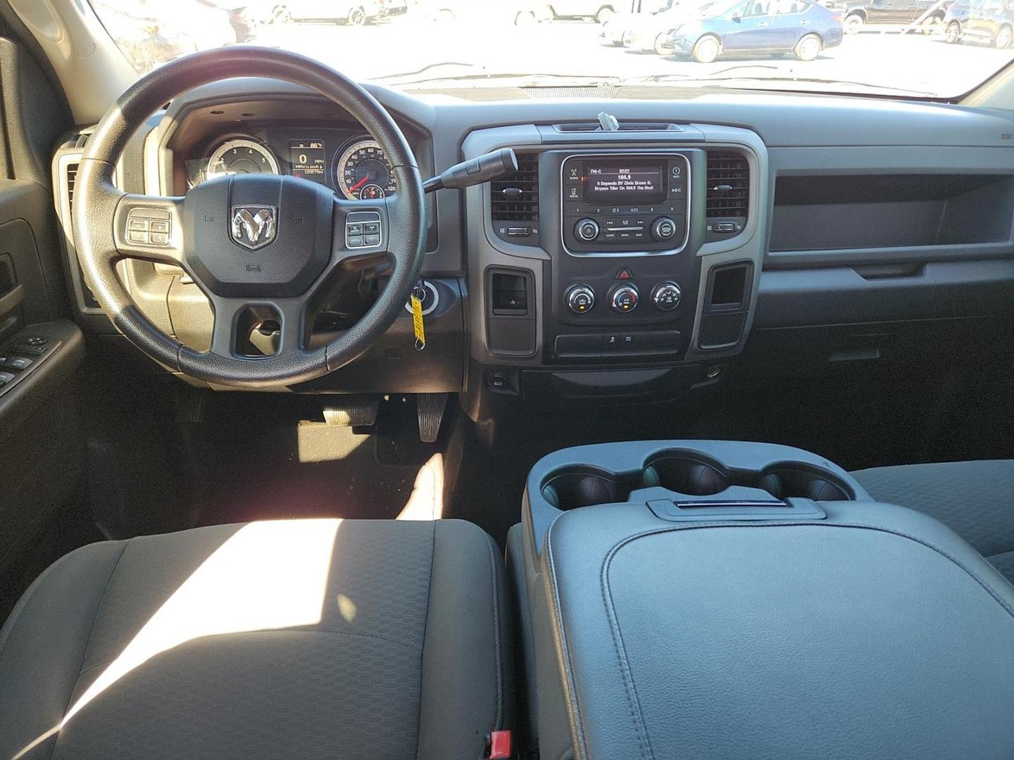 2015 GRAY Ram 1500 Tradesman (3C6RR6KT3FG) with an HEMI 5.7L V-8 variable valve control, regular unleaded, engine with cylinder deactivation and 395HP engine, located at 4711 Ave Q, Lubbock, TX, 79412, (806) 687-2362, 33.551304, -101.855293 - Photo#9