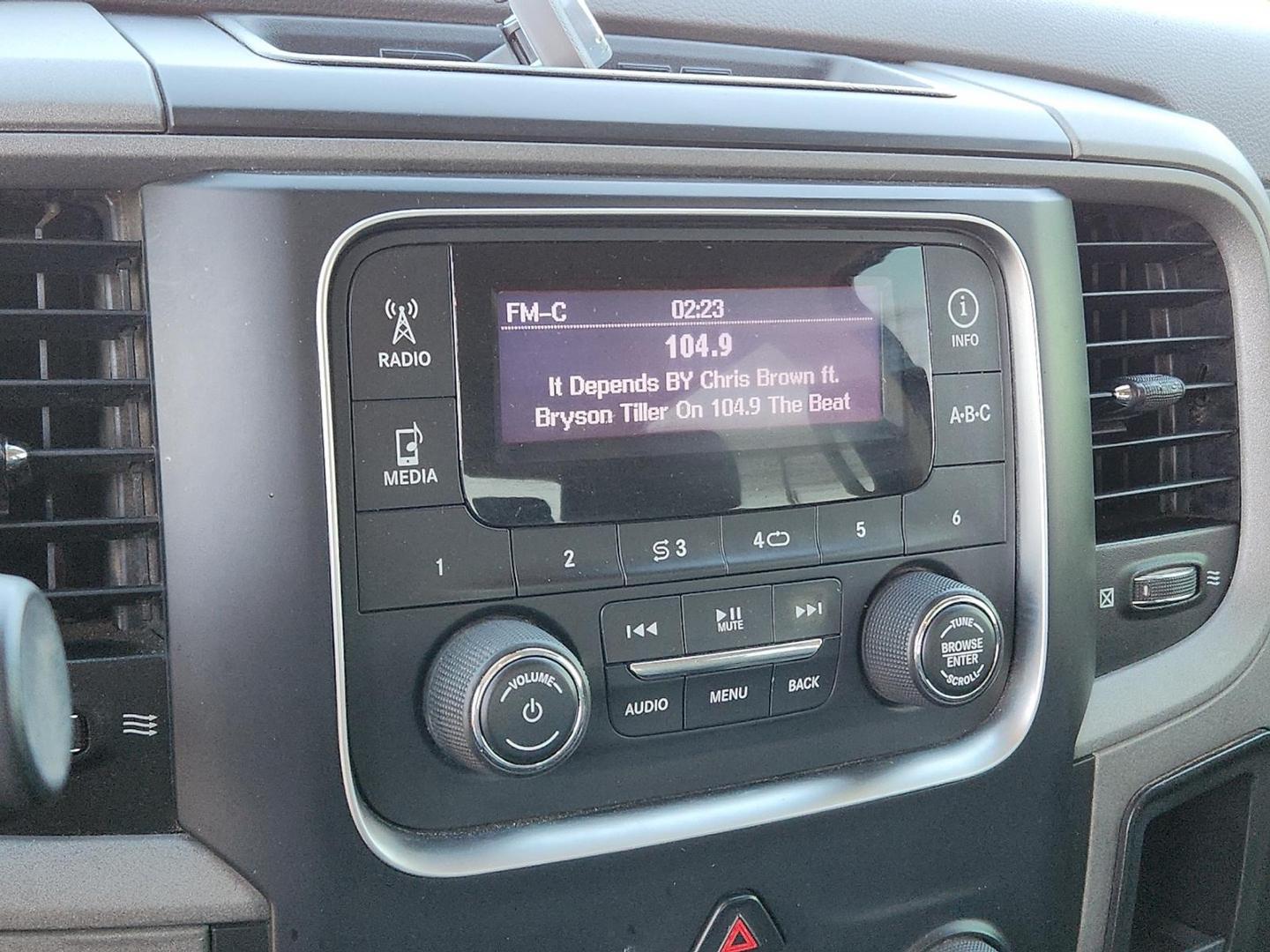 2015 GRAY Ram 1500 Tradesman (3C6RR6KT3FG) with an HEMI 5.7L V-8 variable valve control, regular unleaded, engine with cylinder deactivation and 395HP engine, located at 4711 Ave Q, Lubbock, TX, 79412, (806) 687-2362, 33.551304, -101.855293 - Photo#13