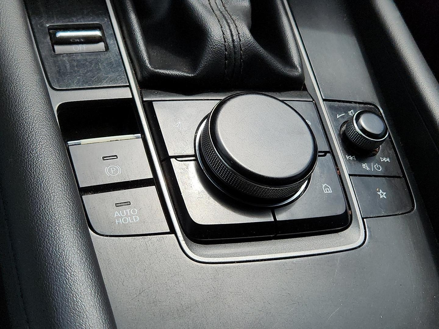 2020 BLACK /Black - BY3 Mazda Mazda3 Sedan Select Package (3MZBPBCM8LM) with an SKYACTIV-G 2.5L I-4 gasoline direct injection, DOHC, variable valve control, regular unleaded, engine with cylinder deactivation and 186HP engine, located at 4711 Ave Q, Lubbock, TX, 79412, (806) 687-2362, 33.551304, -101.855293 - Photo#19