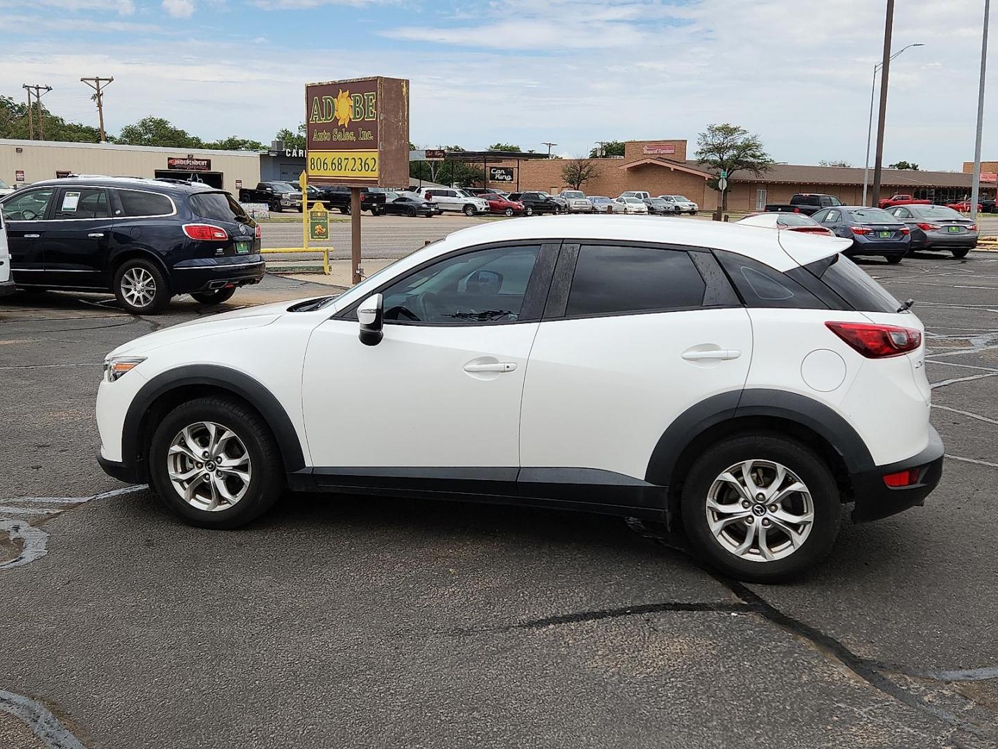 2019 Mazda CX-3 Sport (JM1DKDB70K1) with an SKYACTIV-G 2L I-4 gasoline direct injection, DOHC, variable valve control, regular unleaded, engine with 148HP engine, located at 4711 Ave Q, Lubbock, TX, 79412, (806) 687-2362, 33.551304, -101.855293 - Photo#1