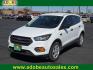2019 Oxford White - YZ /Chromite Gray/Charcoal Black - 7B Ford Escape S (1FMCU0F71KU) with an Duratec 2.5L I-4 DOHC, iVCT variable valve control, regular unleaded, engine with 168HP engine, located at 4711 Ave Q, Lubbock, TX, 79412, (806) 687-2362, 33.551304, -101.855293 - Photo#0
