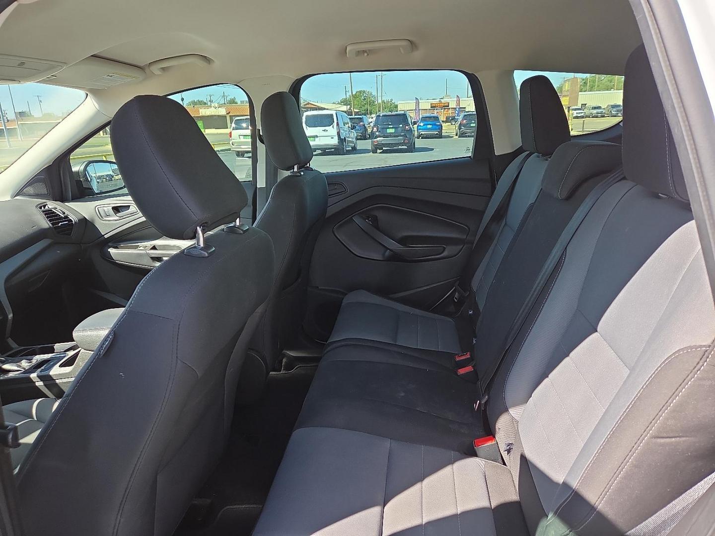 2019 Oxford White - YZ /Chromite Gray/Charcoal Black - 7B Ford Escape S (1FMCU0F71KU) with an Duratec 2.5L I-4 DOHC, iVCT variable valve control, regular unleaded, engine with 168HP engine, located at 4711 Ave Q, Lubbock, TX, 79412, (806) 687-2362, 33.551304, -101.855293 - Photo#14