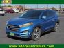 2016 Caribbean Blue - R5U /Black - TRY Hyundai Tucson Limited (KM8J33A21GU) with an 1.6L I-4 direct injection, DOHC, variable valve control, intercooled turbo, regular gasoline, engine with 175HP engine, located at 4711 Ave Q, Lubbock, TX, 79412, (806) 687-2362, 33.551304, -101.855293- Photo#0