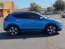 2016 Caribbean Blue - R5U /Black - TRY Hyundai Tucson Limited (KM8J33A21GU) with an 1.6L I-4 direct injection, DOHC, variable valve control, intercooled turbo, regular gasoline, engine with 175HP engine, located at 4711 Ave Q, Lubbock, TX, 79412, (806) 687-2362, 33.551304, -101.855293- Photo#5