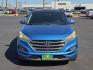 2016 Caribbean Blue - R5U /Black - TRY Hyundai Tucson Limited (KM8J33A21GU) with an 1.6L I-4 direct injection, DOHC, variable valve control, intercooled turbo, regular gasoline, engine with 175HP engine, located at 4711 Ave Q, Lubbock, TX, 79412, (806) 687-2362, 33.551304, -101.855293- Photo#7