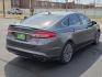 2018 Magnetic Metallic - J7 /Medium Soft Ceramic - CM Ford Fusion Titanium (3FA6P0D98JR) with an EcoBoost 2L I-4 gasoline direct injection, DOHC, variable valve control, intercooled turbo, regular unleaded, engine with 231HP engine, located at 4711 Ave Q, Lubbock, TX, 79412, (806) 687-2362, 33.551304, -101.855293 - Photo#4