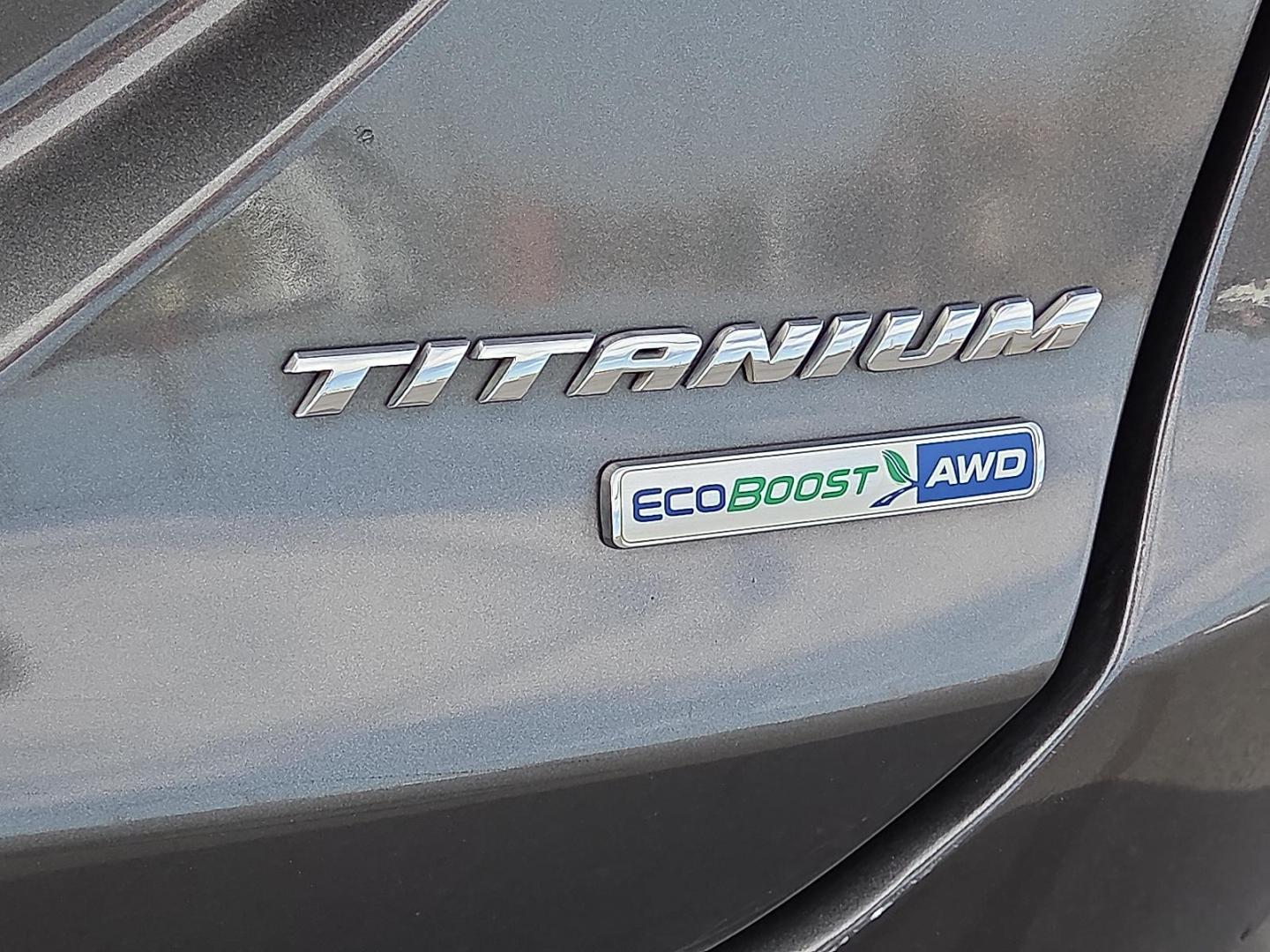 2018 Magnetic Metallic - J7 /Medium Soft Ceramic - CM Ford Fusion Titanium (3FA6P0D98JR) with an EcoBoost 2L I-4 gasoline direct injection, DOHC, variable valve control, intercooled turbo, regular unleaded, engine with 231HP engine, located at 4711 Ave Q, Lubbock, TX, 79412, (806) 687-2362, 33.551304, -101.855293 - Photo#17