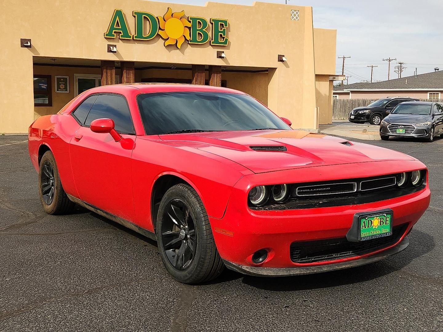 2016 RED /Black - X9 Dodge Challenger SXT (2C3CDZAG2GH) with an Pentastar 3.6L V-6 DOHC, variable valve control, regular unleaded, engine with 305HP engine, located at 4711 Ave Q, Lubbock, TX, 79412, (806) 687-2362, 33.551304, -101.855293 - Photo#5