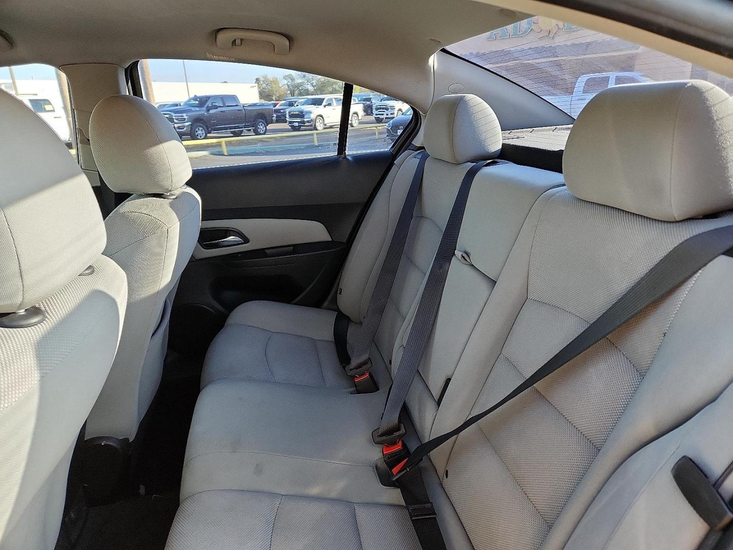 2014 BLUE Chevrolet Cruze 1LT Auto (1G1PC5SBXE7) with an ECOTEC 1.4L I-4 DOHC, VVT variable valve control, intercooled turbo, regular unleaded, engine with 138HP engine, located at 4711 Ave Q, Lubbock, TX, 79412, (806) 687-2362, 33.551304, -101.855293 - Photo#9