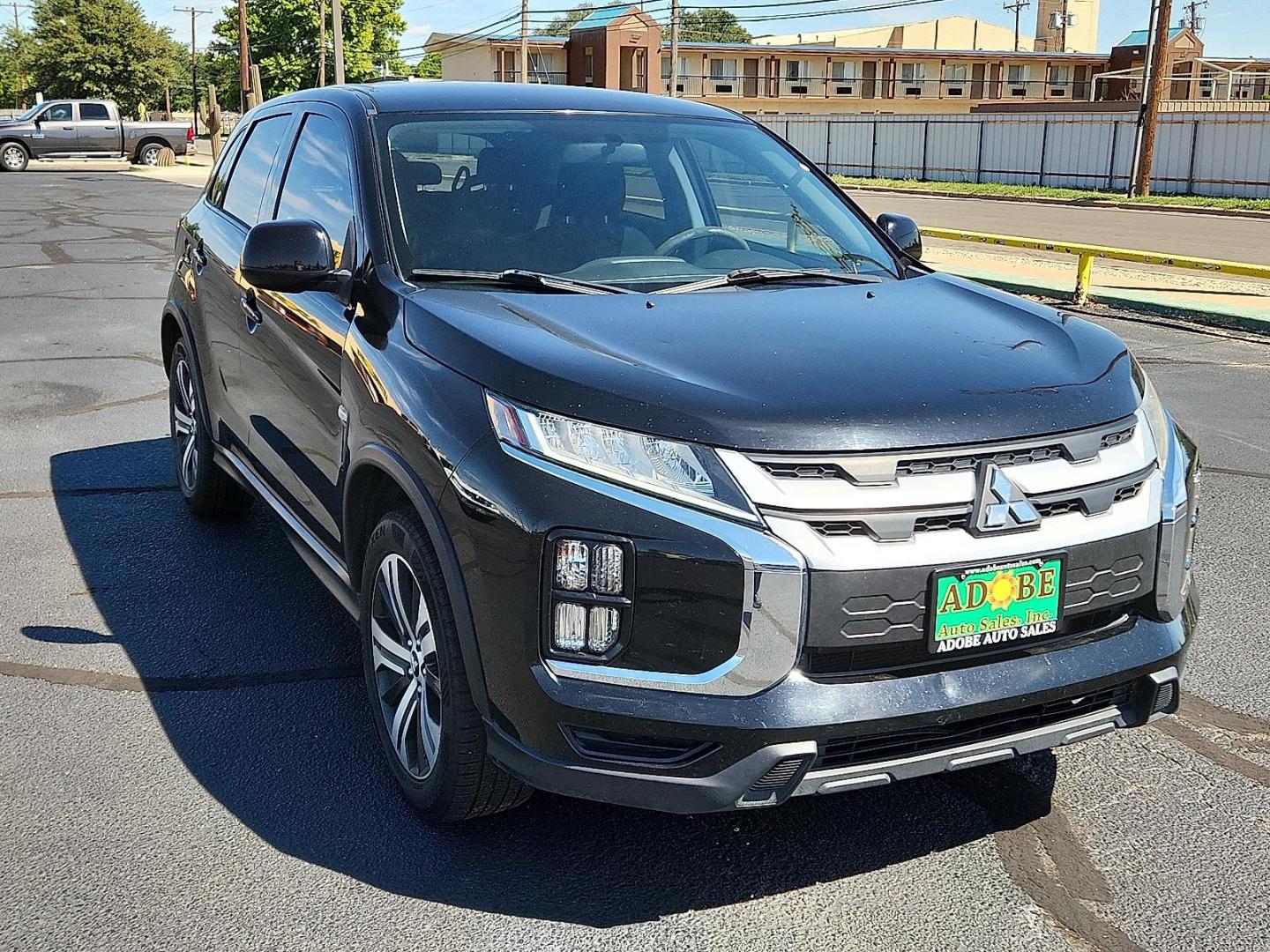2020 BLACK Mitsubishi Outlander Sport 2.0 ES (JA4AP3AU3LU) with an 2L I-4 DOHC, MIVEC variable valve control, regular unleaded, engine with 148HP engine, located at 4711 Ave Q, Lubbock, TX, 79412, (806) 687-2362, 33.551304, -101.855293 - Photo#5
