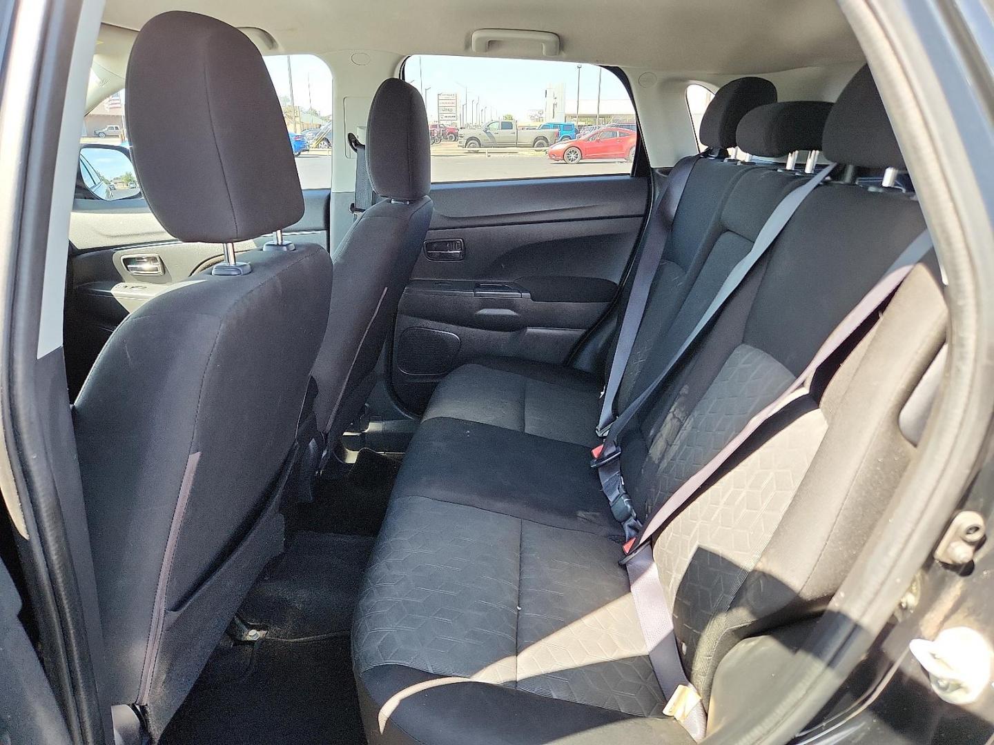 2020 BLACK Mitsubishi Outlander Sport 2.0 ES (JA4AP3AU3LU) with an 2L I-4 DOHC, MIVEC variable valve control, regular unleaded, engine with 148HP engine, located at 4711 Ave Q, Lubbock, TX, 79412, (806) 687-2362, 33.551304, -101.855293 - Photo#8