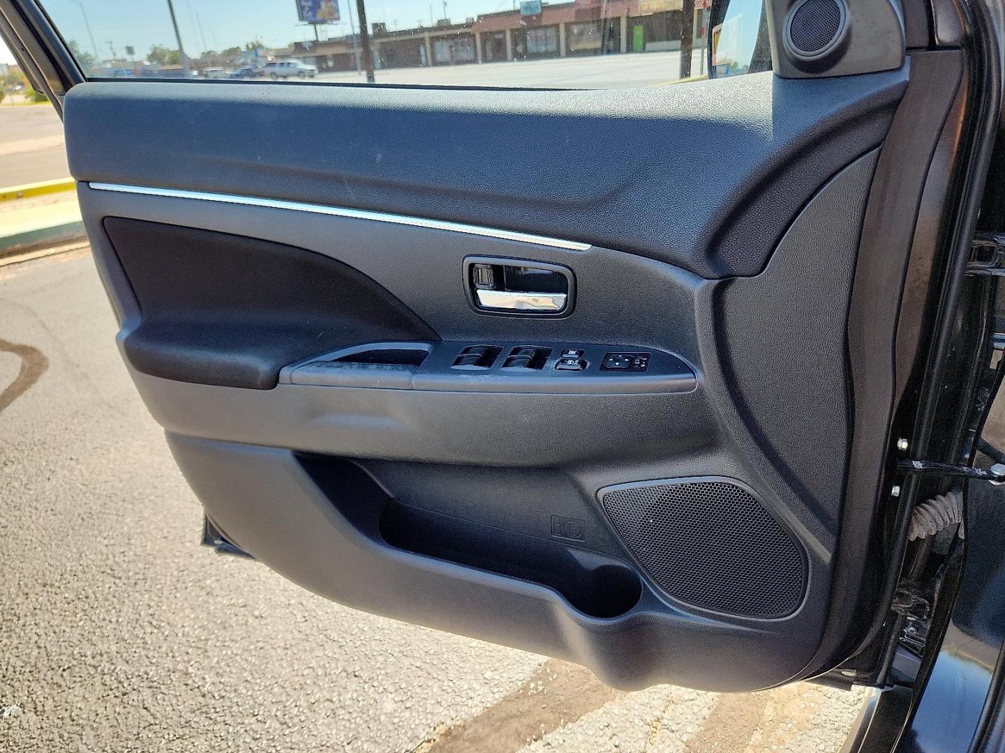 2020 BLACK Mitsubishi Outlander Sport 2.0 ES (JA4AP3AU3LU) with an 2L I-4 DOHC, MIVEC variable valve control, regular unleaded, engine with 148HP engine, located at 4711 Ave Q, Lubbock, TX, 79412, (806) 687-2362, 33.551304, -101.855293 - Photo#12