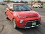 2020 Red Kia Soul LX (KNDJ23AUXL7) with an 2L I-4 DOHC, D-CVVT variable valve control, regular unleaded, engine with 147HP engine, located at 4711 Ave Q, Lubbock, TX, 79412, (806) 687-2362, 33.551304, -101.855293 - Photo#5