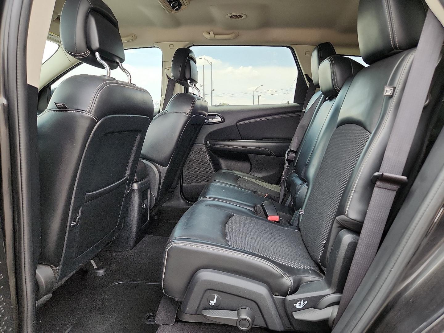 2017 BLACK /Black - X9 Dodge Journey Crossroad Plus (3C4PDCGB4HT) with an Tigershark MultiAir 2.4L I-4 DOHC, variable valve control, regular unleaded, engine with 173HP engine, located at 4711 Ave Q, Lubbock, TX, 79412, (806) 687-2362, 33.551304, -101.855293- Photo#11