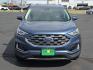 2019 Blue Metallic - FT /Dune - VD Ford Edge SEL (2FMPK3J91KB) with an EcoBoost 2L I-4 gasoline direct injection, DOHC, variable valve control, intercooled turbo, premium unleaded, engine with 250HP engine, located at 4711 Ave Q, Lubbock, TX, 79412, (806) 687-2362, 33.551304, -101.855293 - Photo#7