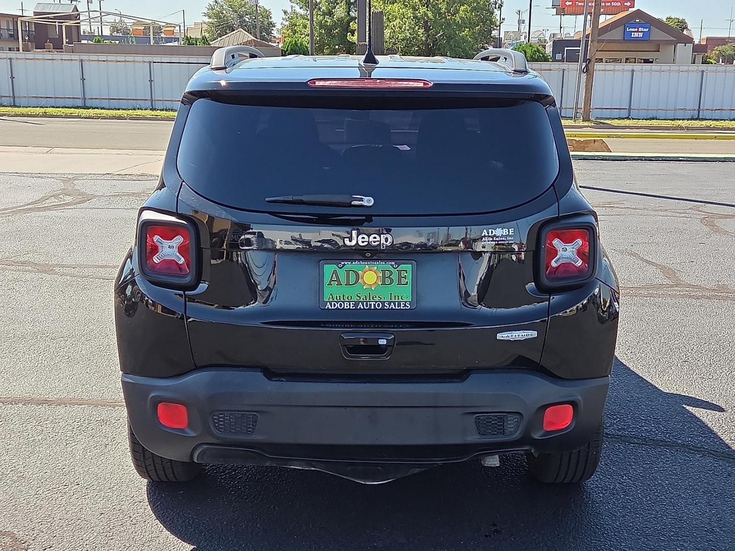 2018 Black /Black - X9 Jeep Renegade Latitude FWD (ZACCJABB9JP) with an Tigershark MultiAir 2.4L I-4 variable valve control, regular unleaded, engine with 180HP engine, located at 4711 Ave Q, Lubbock, TX, 79412, (806) 687-2362, 33.551304, -101.855293 - Photo#3