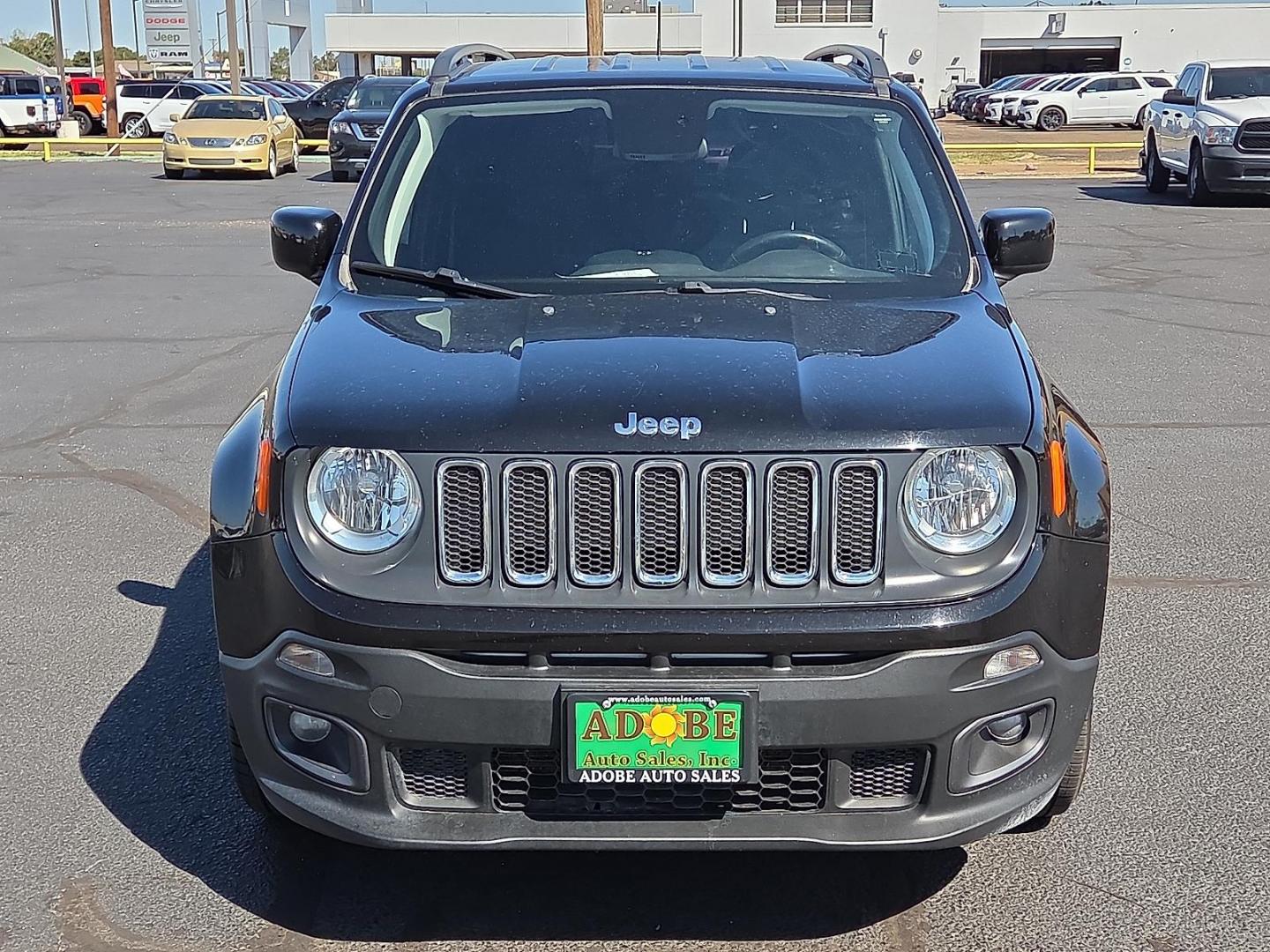 2018 Black /Black - X9 Jeep Renegade Latitude FWD (ZACCJABB9JP) with an Tigershark MultiAir 2.4L I-4 variable valve control, regular unleaded, engine with 180HP engine, located at 4711 Ave Q, Lubbock, TX, 79412, (806) 687-2362, 33.551304, -101.855293 - Photo#7