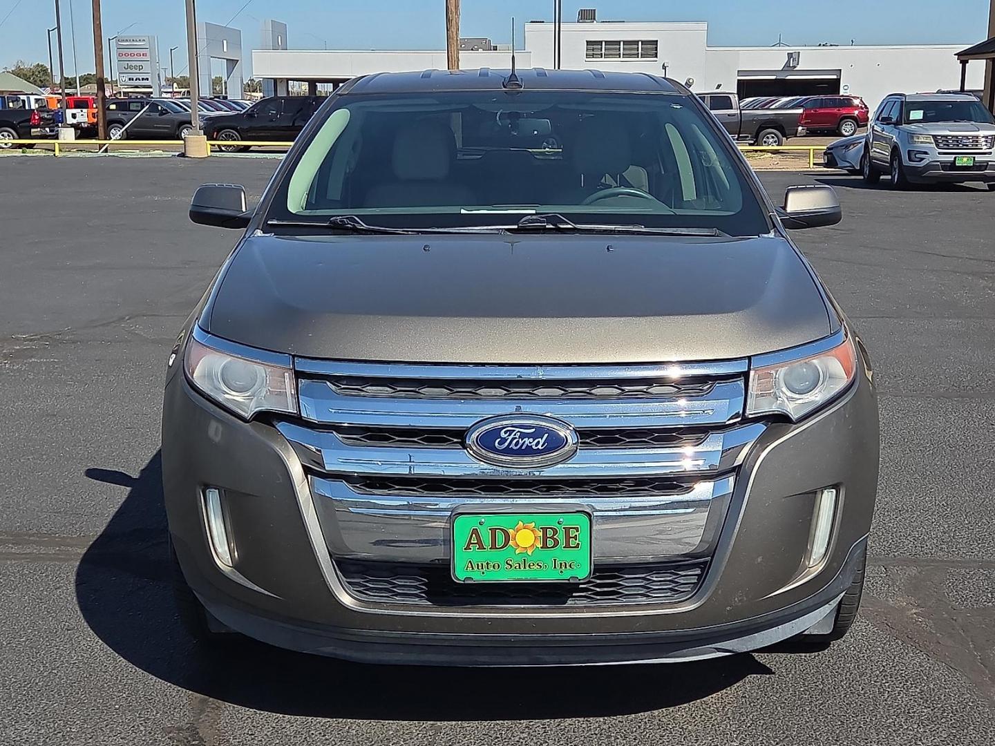 2014 Sunset Metallic - D7 /Medium Light Stone - GL Ford Edge Limited (2FMDK3KC1EB) with an 3.5L V-6 DOHC, variable valve control, regular unleaded, engine with 285HP engine, located at 4711 Ave Q, Lubbock, TX, 79412, (806) 687-2362, 33.551304, -101.855293 - Photo#7