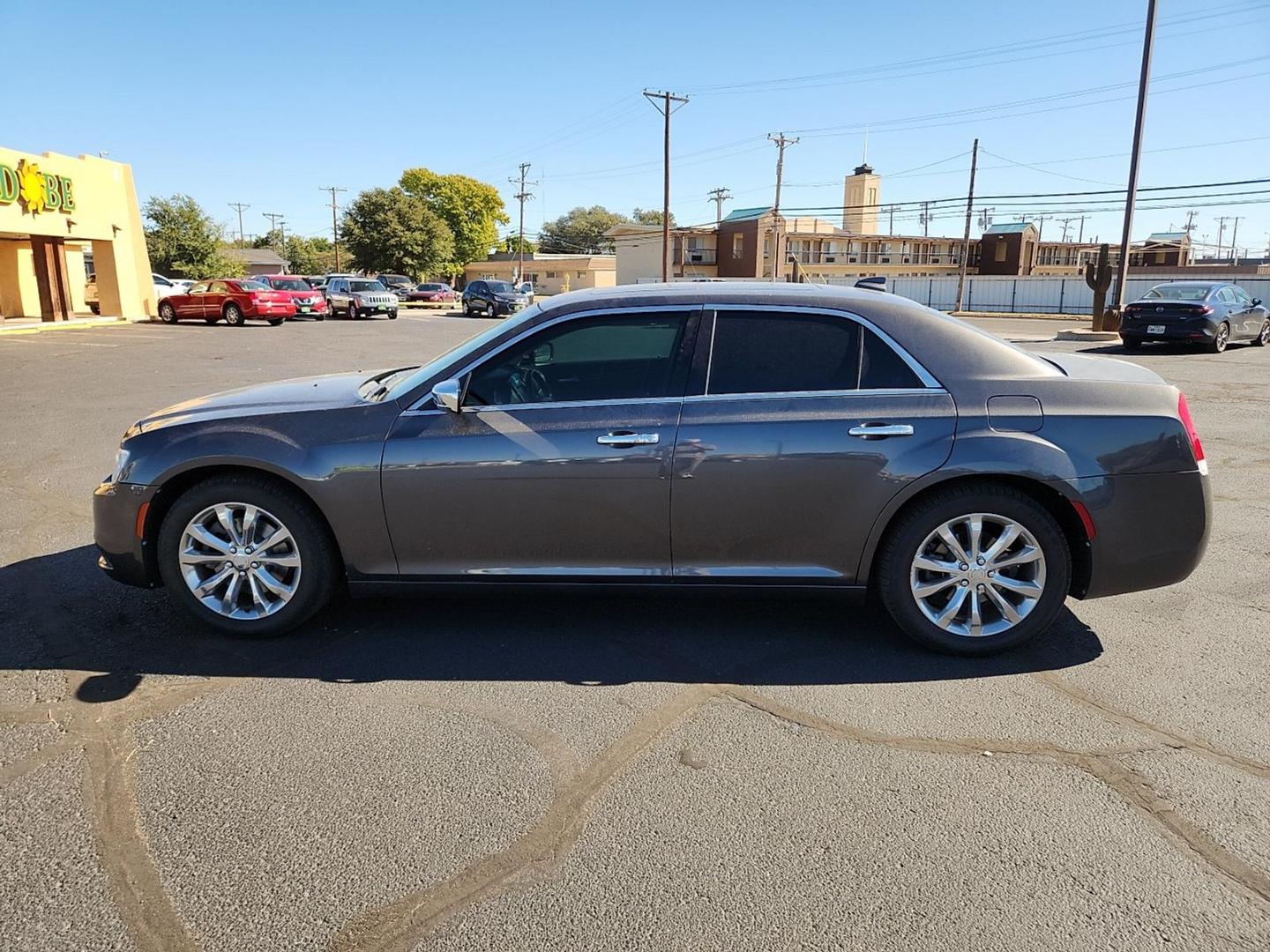 2017 GRAY Chrysler 300C AWD (2C3CCAKG6HH) with an Pentastar 3.6L V-6 DOHC, variable valve control, regular unleaded, engine with 292HP engine, located at 4711 Ave Q, Lubbock, TX, 79412, (806) 687-2362, 33.551304, -101.855293 - Photo#1