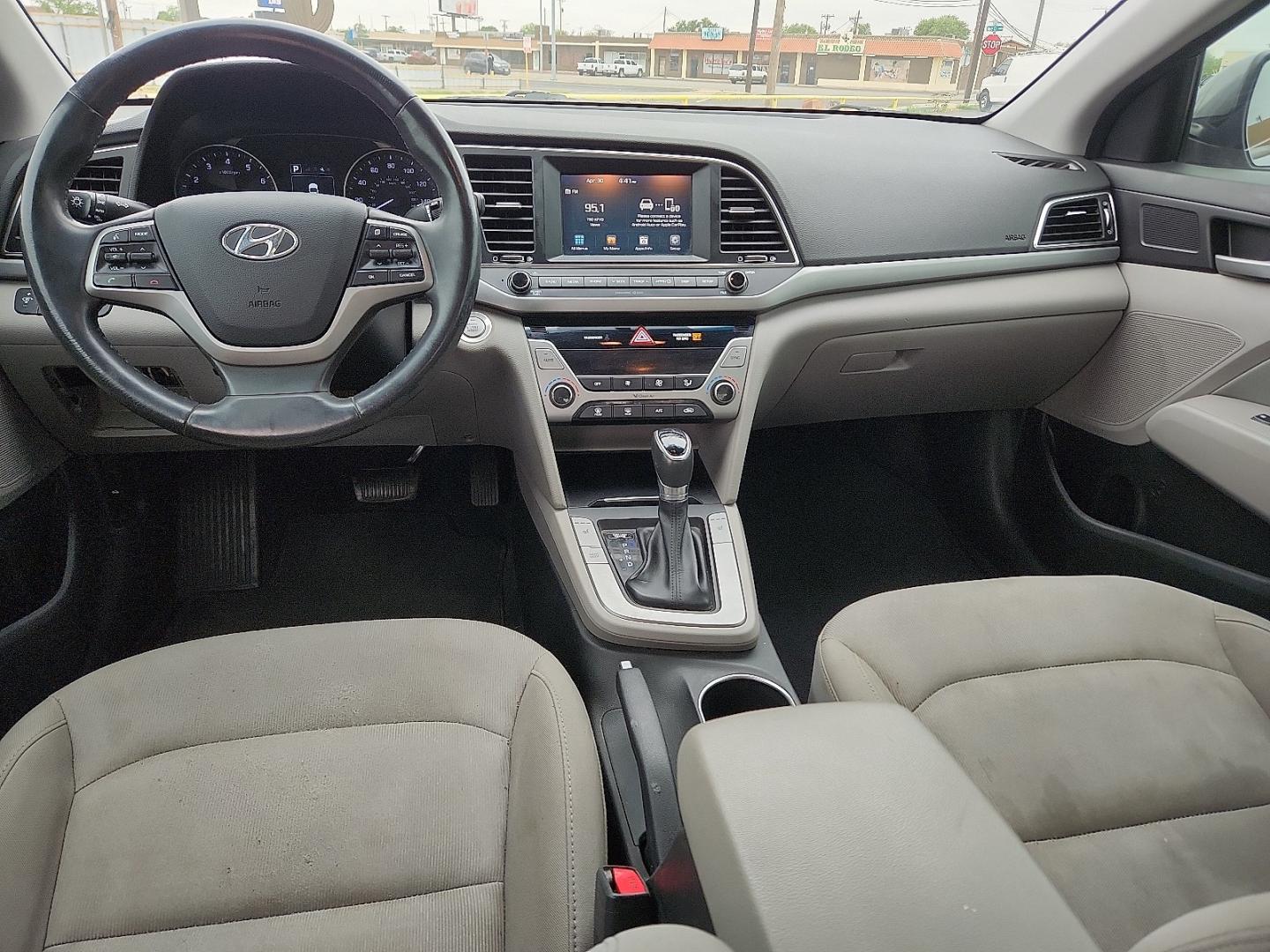 2018 GRAY /Gray - PK Hyundai Elantra Value Edition (5NPD84LF3JH) with an Nu 2L I-4 DOHC, D-CVVT variable valve control, regular unleaded, engine with 147HP engine, located at 4711 Ave Q, Lubbock, TX, 79412, (806) 687-2362, 33.551304, -101.855293 - Photo#15