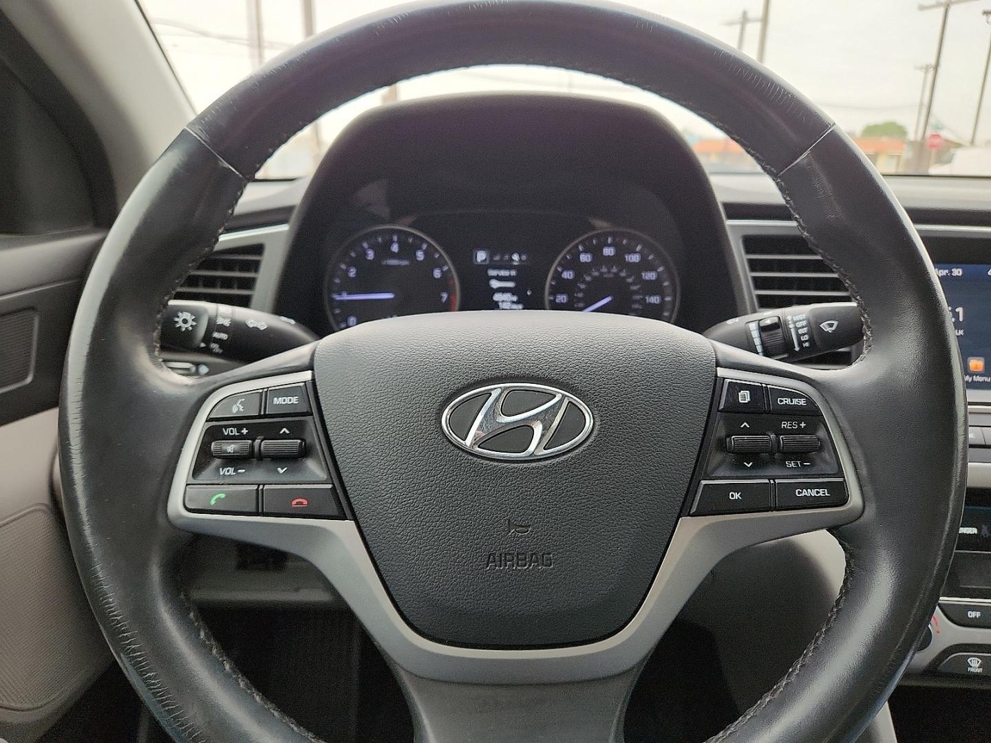 2018 GRAY /Gray - PK Hyundai Elantra Value Edition (5NPD84LF3JH) with an Nu 2L I-4 DOHC, D-CVVT variable valve control, regular unleaded, engine with 147HP engine, located at 4711 Ave Q, Lubbock, TX, 79412, (806) 687-2362, 33.551304, -101.855293 - Photo#28