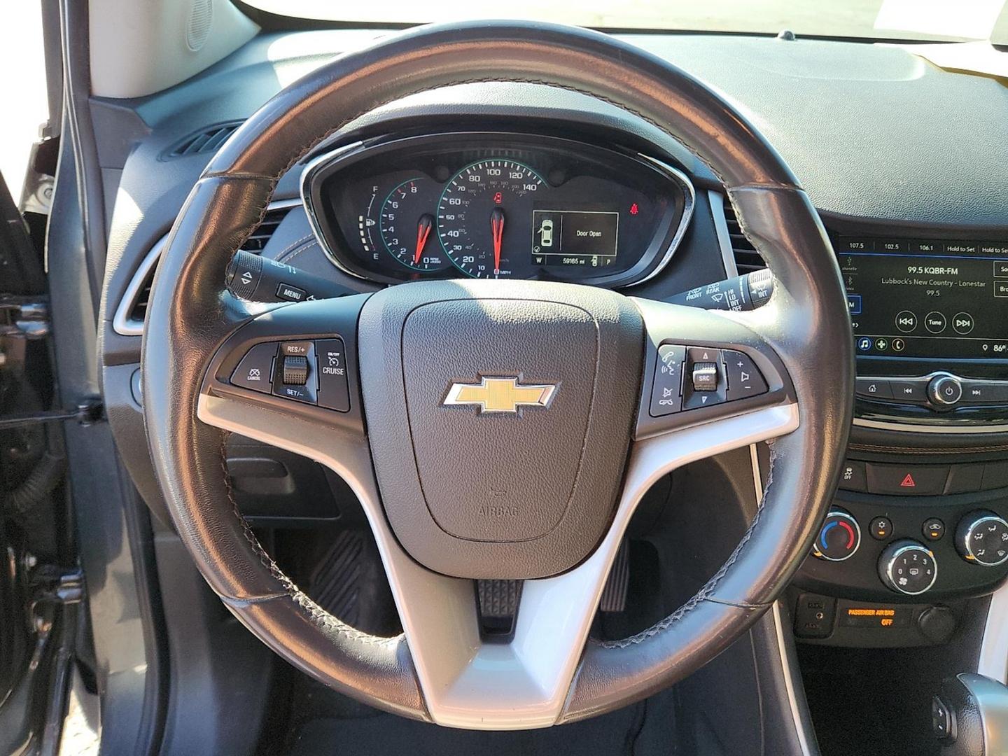 2019 GRAY Chevrolet Trax LT (3GNCJLSB7KL) with an Ecotec 1.4L I-4 DOHC, variable valve control, intercooled turbo, regular unleaded, engine with 138HP engine, located at 4711 Ave Q, Lubbock, TX, 79412, (806) 687-2362, 33.551304, -101.855293 - Photo#23