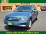 2017 BLUE /Cornsilk Beige - NT Volkswagen Tiguan 2.0T Wolfsburg Edition (WVGSV7AX8HK) with an 2L I-4 gasoline direct injection, DOHC, variable valve control, intercooled turbo, premium unleaded, engine with 200HP engine, located at 4711 Ave Q, Lubbock, TX, 79412, (806) 687-2362, 33.551304, -101.855293- Photo#0