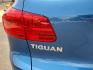 2017 BLUE /Cornsilk Beige - NT Volkswagen Tiguan 2.0T Wolfsburg Edition (WVGSV7AX8HK) with an 2L I-4 gasoline direct injection, DOHC, variable valve control, intercooled turbo, premium unleaded, engine with 200HP engine, located at 4711 Ave Q, Lubbock, TX, 79412, (806) 687-2362, 33.551304, -101.855293- Photo#10