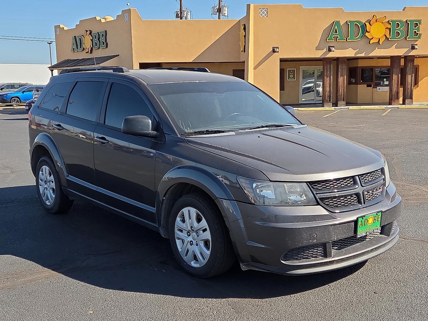 2018 Granite Pearlcoat - PAU /Black - X9 Dodge Journey SE (3C4PDCAB0JT) with an Tigershark MultiAir 2.4L I-4 DOHC, variable valve control, regular gasoline, engine with 173HP engine, located at 4711 Ave Q, Lubbock, TX, 79412, (806) 687-2362, 33.551304, -101.855293- Photo#6