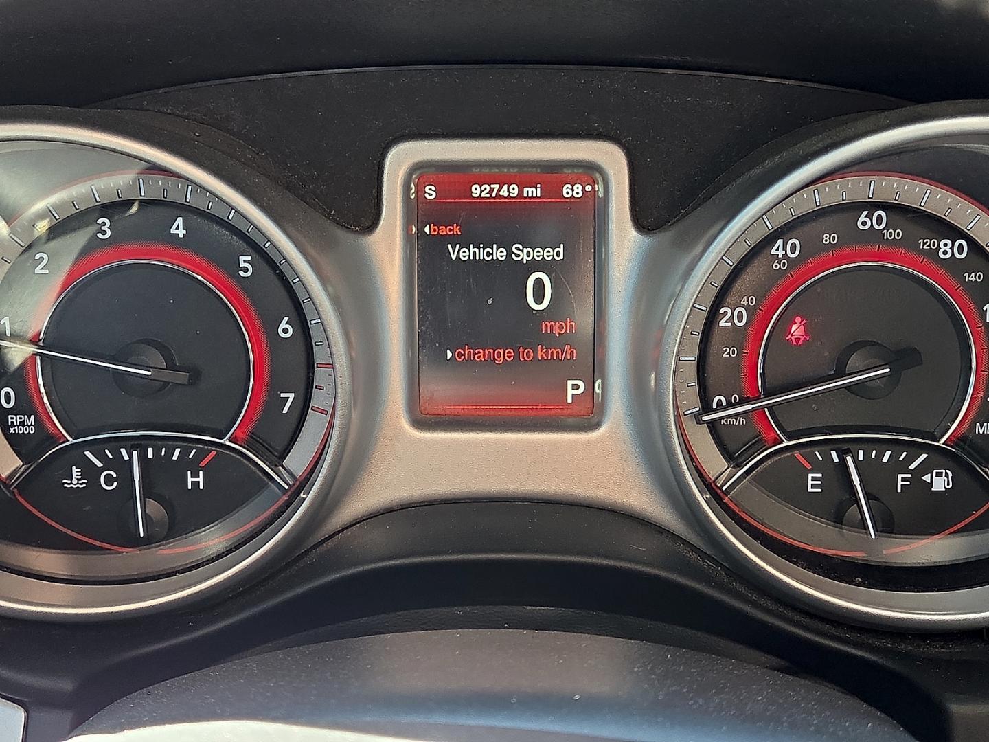 2018 Granite Pearlcoat - PAU /Black - X9 Dodge Journey SE (3C4PDCAB0JT) with an Tigershark MultiAir 2.4L I-4 DOHC, variable valve control, regular gasoline, engine with 173HP engine, located at 4711 Ave Q, Lubbock, TX, 79412, (806) 687-2362, 33.551304, -101.855293- Photo#23