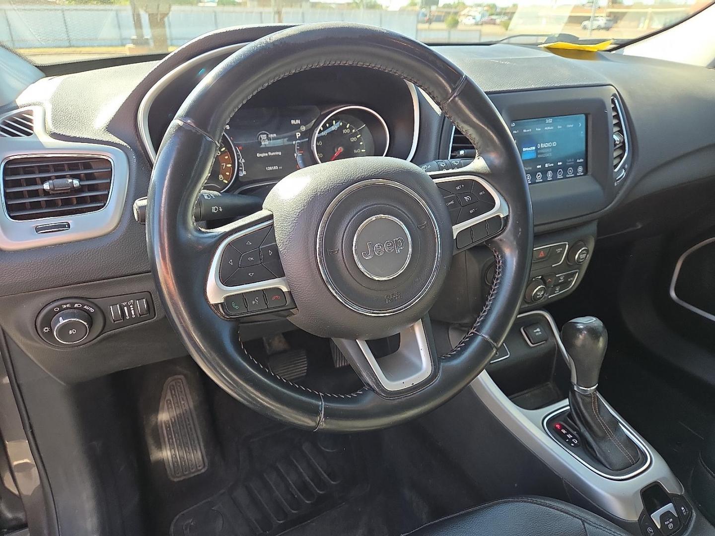 2018 Granite Crystal Metallic Clearcoat - PAU /Black - X9 Jeep Compass Latitude FWD (3C4NJCBB2JT) with an 2.4L I-4 variable valve control, regular unleaded, engine with 180HP engine, located at 4711 Ave Q, Lubbock, TX, 79412, (806) 687-2362, 33.551304, -101.855293 - Photo#22
