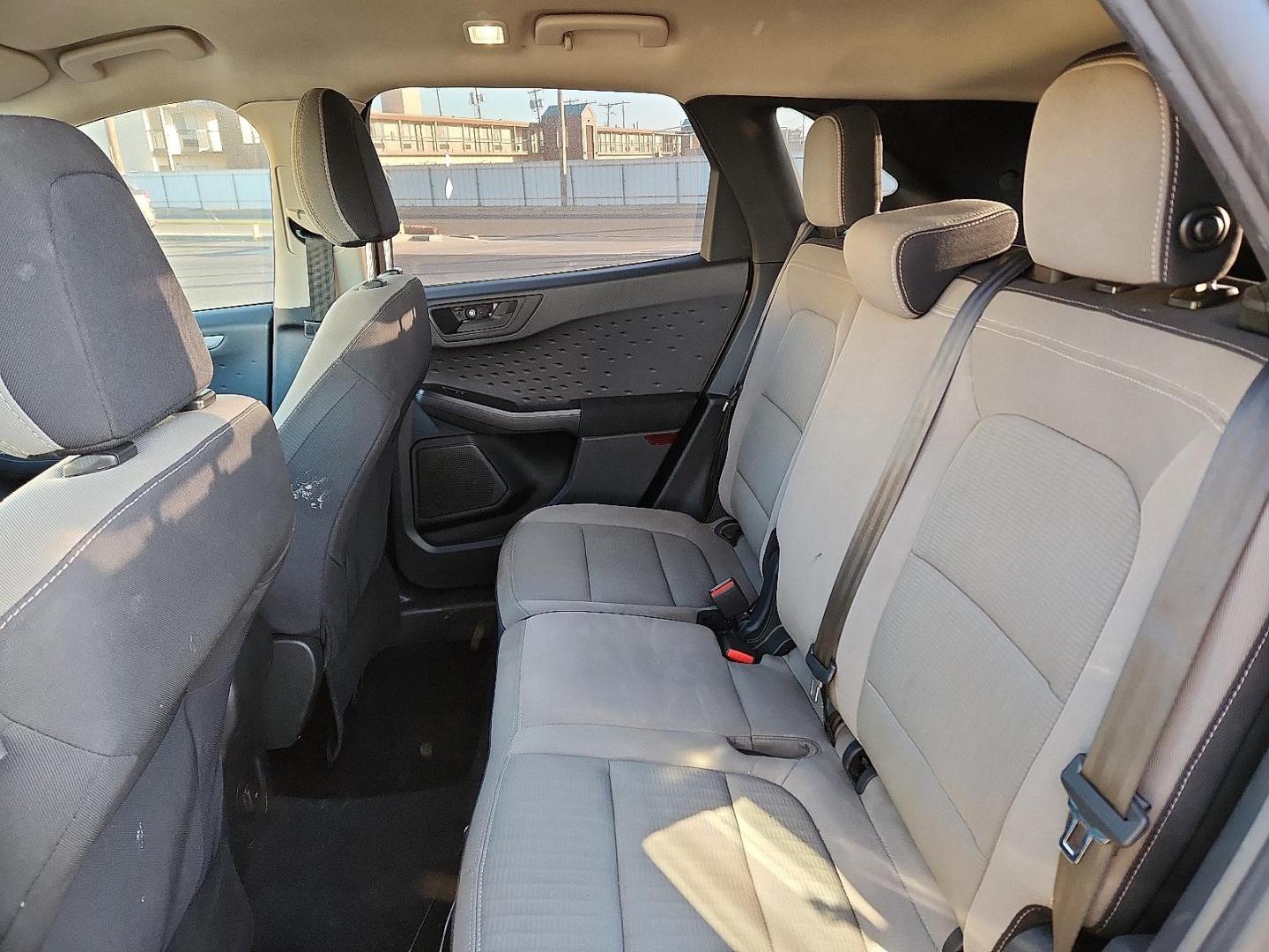 2020 GOLD Ford Escape S (1FMCU0F6XLU) with an EcoBoost 1.5L I-3 port/direct injection, DOHC, Ti-VCT variable valve control, intercooled turbo, premium unleaded, engine with 181HP engine, located at 4711 Ave Q, Lubbock, TX, 79412, (806) 687-2362, 33.551304, -101.855293 - Photo#8