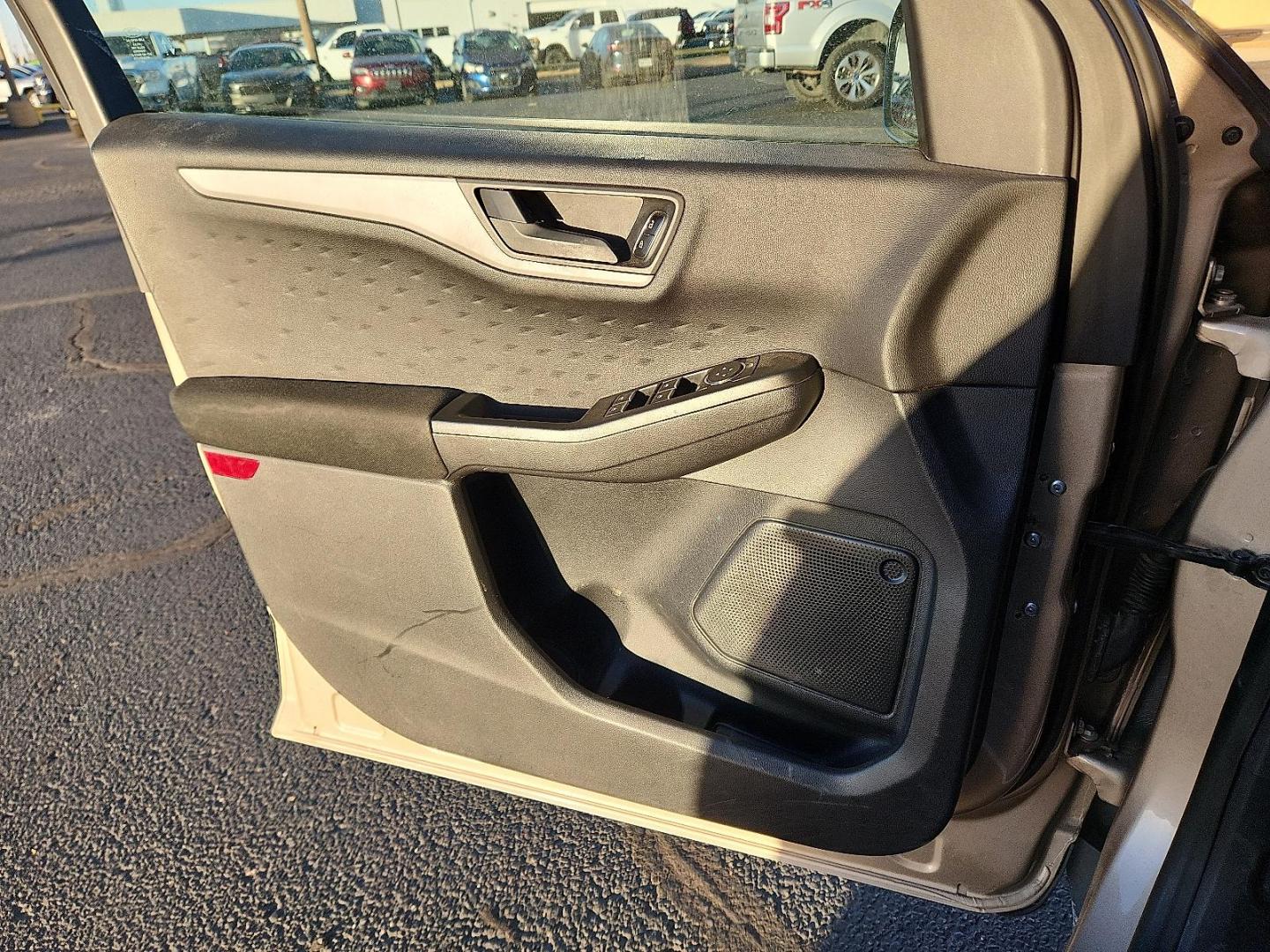 2020 GOLD Ford Escape S (1FMCU0F6XLU) with an EcoBoost 1.5L I-3 port/direct injection, DOHC, Ti-VCT variable valve control, intercooled turbo, premium unleaded, engine with 181HP engine, located at 4711 Ave Q, Lubbock, TX, 79412, (806) 687-2362, 33.551304, -101.855293 - Photo#12