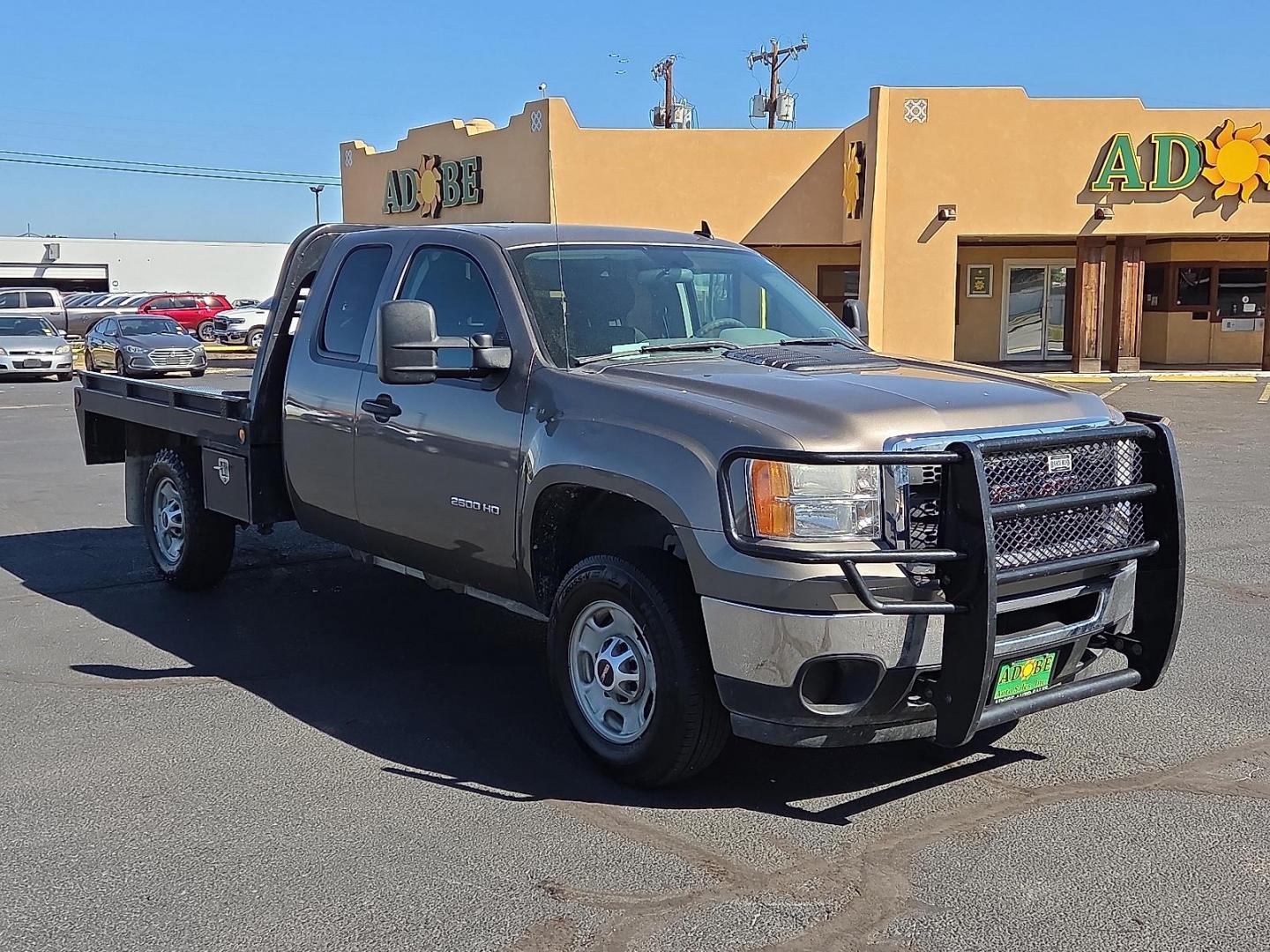 2013 Steel Gray Metallic - 16U /Dark Titanium - 88V GMC Sierra 2500HD Work Truck (1GT21ZCG2DZ) with an Vortec 6L V-8 variable valve control, regular unleaded, engine with 360HP engine, located at 4711 Ave Q, Lubbock, TX, 79412, (806) 687-2362, 33.551304, -101.855293 - Photo#6