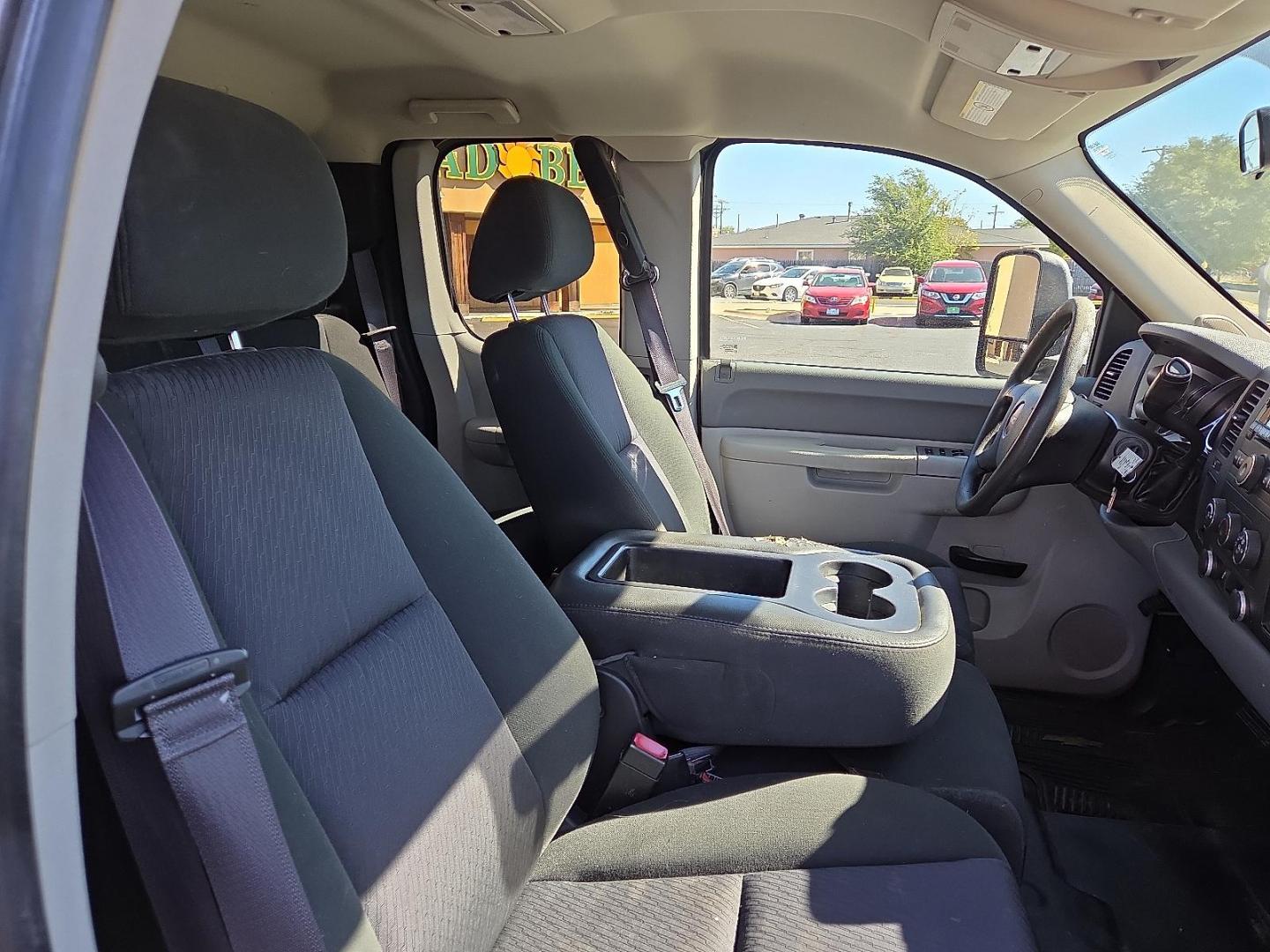 2013 Steel Gray Metallic - 16U /Dark Titanium - 88V GMC Sierra 2500HD Work Truck (1GT21ZCG2DZ) with an Vortec 6L V-8 variable valve control, regular unleaded, engine with 360HP engine, located at 4711 Ave Q, Lubbock, TX, 79412, (806) 687-2362, 33.551304, -101.855293 - Photo#13