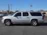 2014 Silver Ice Metallic - GAN /Ebony - 196 Chevrolet Suburban 1500 LTZ (1GNSCKE03ER) with an Vortec 5.3L V-8 variable valve control, regular unleaded, engine with cylinder deactivation and 320HP engine, located at 4711 Ave Q, Lubbock, TX, 79412, (806) 687-2362, 33.551304, -101.855293 - Photo#1