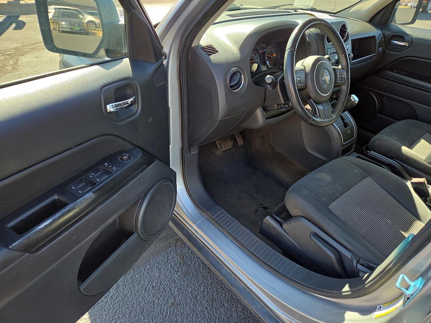 2017 Billet Silver Metallic Clearcoat - PSC /Dark Slate Gray - DV Jeep Patriot Latitude FWD (1C4NJPFA1HD) with an 2L I-4 DOHC, variable valve control, regular unleaded, engine with 158HP engine, located at 4711 Ave Q, Lubbock, TX, 79412, (806) 687-2362, 33.551304, -101.855293 - Photo#19