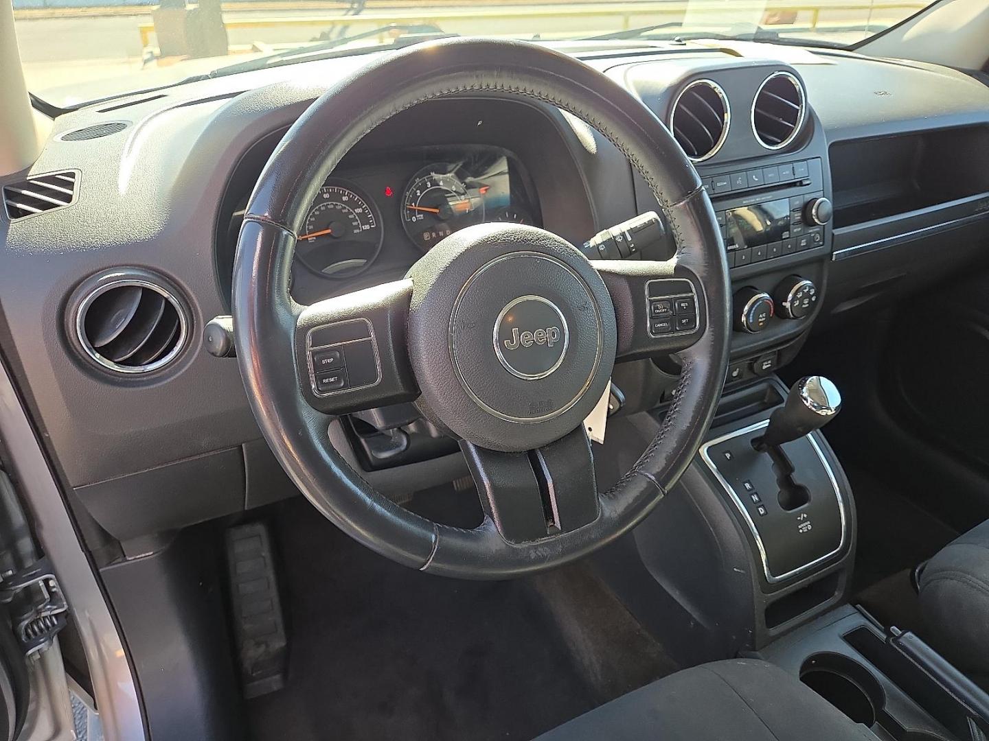 2017 Billet Silver Metallic Clearcoat - PSC /Dark Slate Gray - DV Jeep Patriot Latitude FWD (1C4NJPFA1HD) with an 2L I-4 DOHC, variable valve control, regular unleaded, engine with 158HP engine, located at 4711 Ave Q, Lubbock, TX, 79412, (806) 687-2362, 33.551304, -101.855293 - Photo#22