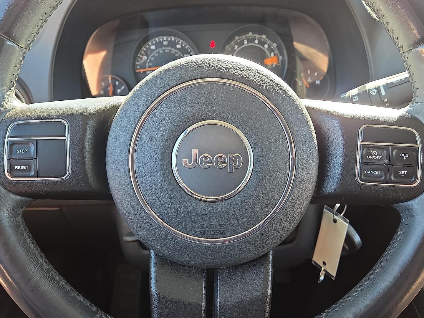 2017 Billet Silver Metallic Clearcoat - PSC /Dark Slate Gray - DV Jeep Patriot Latitude FWD (1C4NJPFA1HD) with an 2L I-4 DOHC, variable valve control, regular unleaded, engine with 158HP engine, located at 4711 Ave Q, Lubbock, TX, 79412, (806) 687-2362, 33.551304, -101.855293 - Photo#29