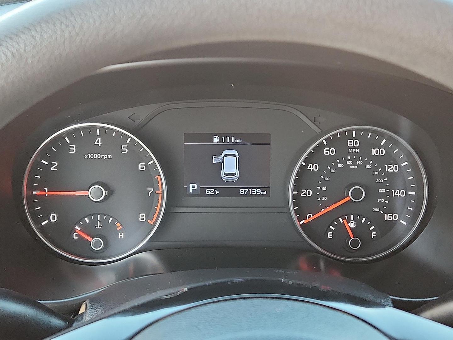 2021 WHITE Kia Sportage LX (KNDPM3AC5M7) with an Theta II 2.4L I-4 gasoline direct injection, DOHC, D-CVVT variable valve control, regular unleaded, engine with 181HP engine, located at 4711 Ave Q, Lubbock, TX, 79412, (806) 687-2362, 33.551304, -101.855293 - Photo#15