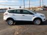 2018 WHITE Ford Escape S (1FMCU0F70JU) with an Duratec 2.5L I-4 DOHC, iVCT variable valve control, regular unleaded, engine with 168HP engine, located at 4711 Ave Q, Lubbock, TX, 79412, (806) 687-2362, 33.551304, -101.855293 - Photo#4