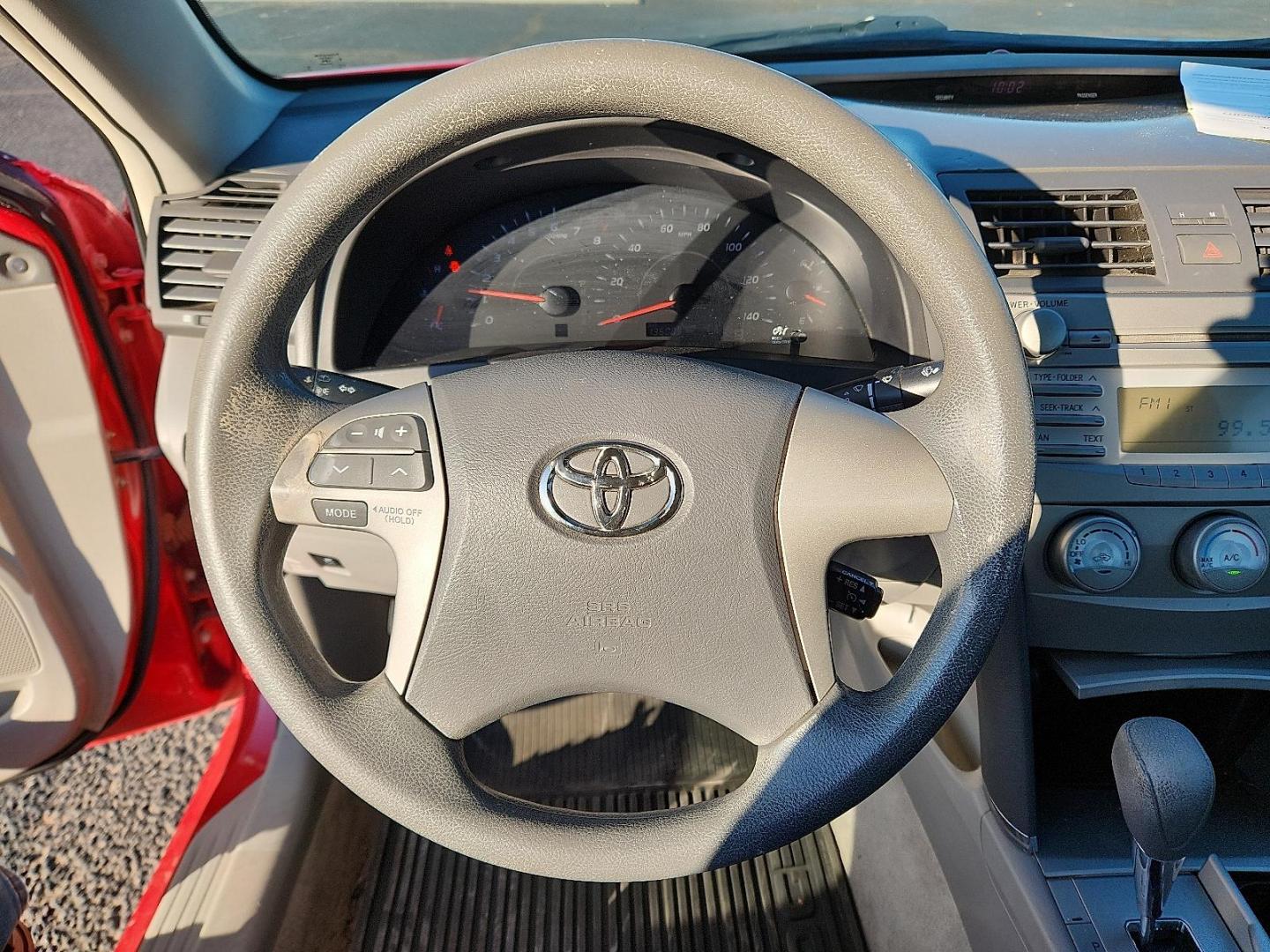 2011 RED Toyota Camry LE (4T1BF3EKXBU) with an 2.5L I-4 DOHC, variable valve control, regular unleaded, engine with 169HP engine, located at 4711 Ave Q, Lubbock, TX, 79412, (806) 687-2362, 33.551304, -101.855293 - Photo#16