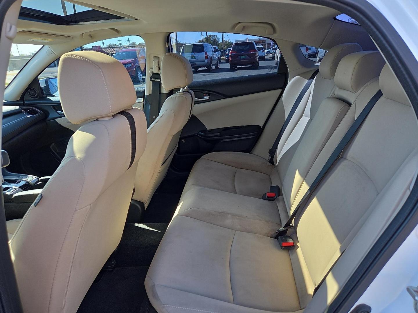 2017 White Orchid Pearl - WA /Ivory - IV Honda Civic EX (2HGFC2F77HH) with an 2L I-4 DOHC, variable valve control, regular unleaded, engine with 158HP engine, located at 4711 Ave Q, Lubbock, TX, 79412, (806) 687-2362, 33.551304, -101.855293 - Photo#17