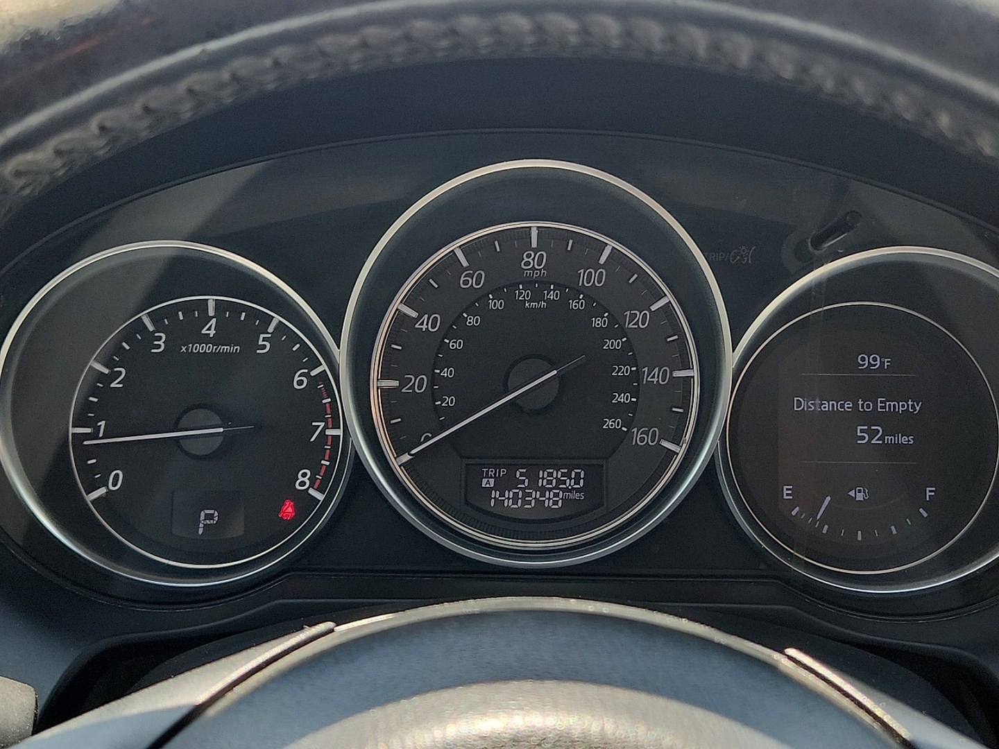 2016 WHITE /Parchment - GP8 Mazda Mazda6 i Grand Touring (JM1GJ1W58G1) with an SKYACTIV-G 2.5L I-4 gasoline direct injection, DOHC, variable valve control, regular unleaded, engine with 184HP engine, located at 4711 Ave Q, Lubbock, TX, 79412, (806) 687-2362, 33.551304, -101.855293- Photo#27