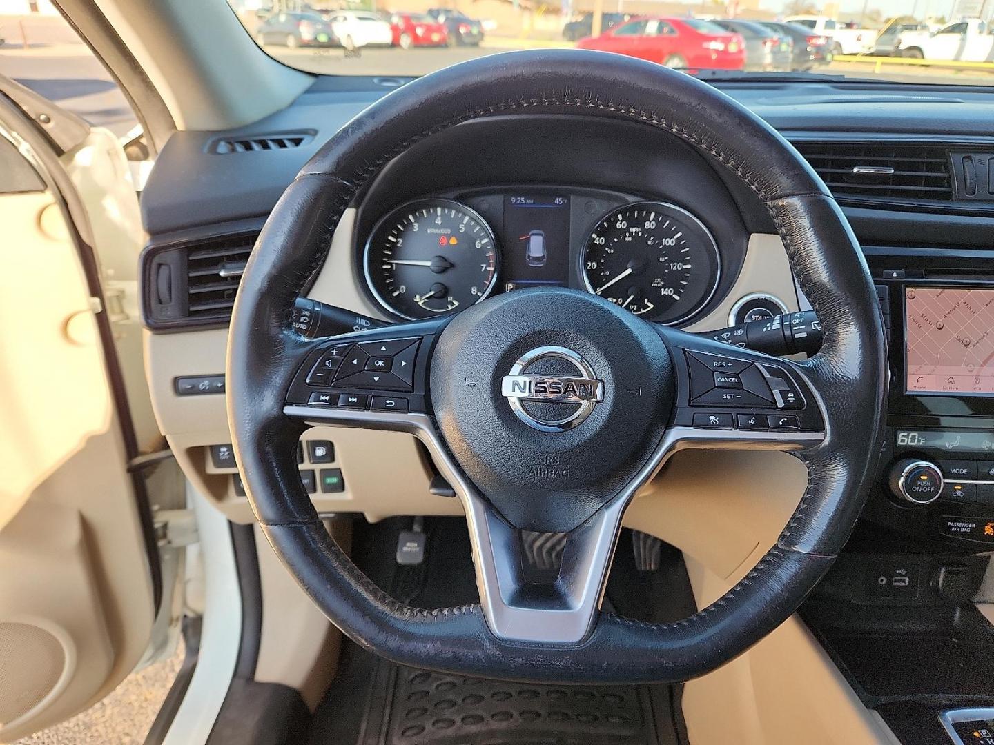 2018 WHITE Nissan Rogue SV (5N1AT2MTXJC) with an 2.5L I-4 DOHC, variable valve control, regular unleaded, engine with 170HP engine, located at 4711 Ave Q, Lubbock, TX, 79412, (806) 687-2362, 33.551304, -101.855293 - Photo#15