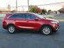 2018 MAROON Kia Sorento 2.4L LX (5XYPGDA37JG) with an 2.4L I-4 gasoline direct injection, DOHC, variable valve control, regular unleaded, engine with 185HP engine, located at 4711 Ave Q, Lubbock, TX, 79412, (806) 687-2362, 33.551304, -101.855293 - Photo#4