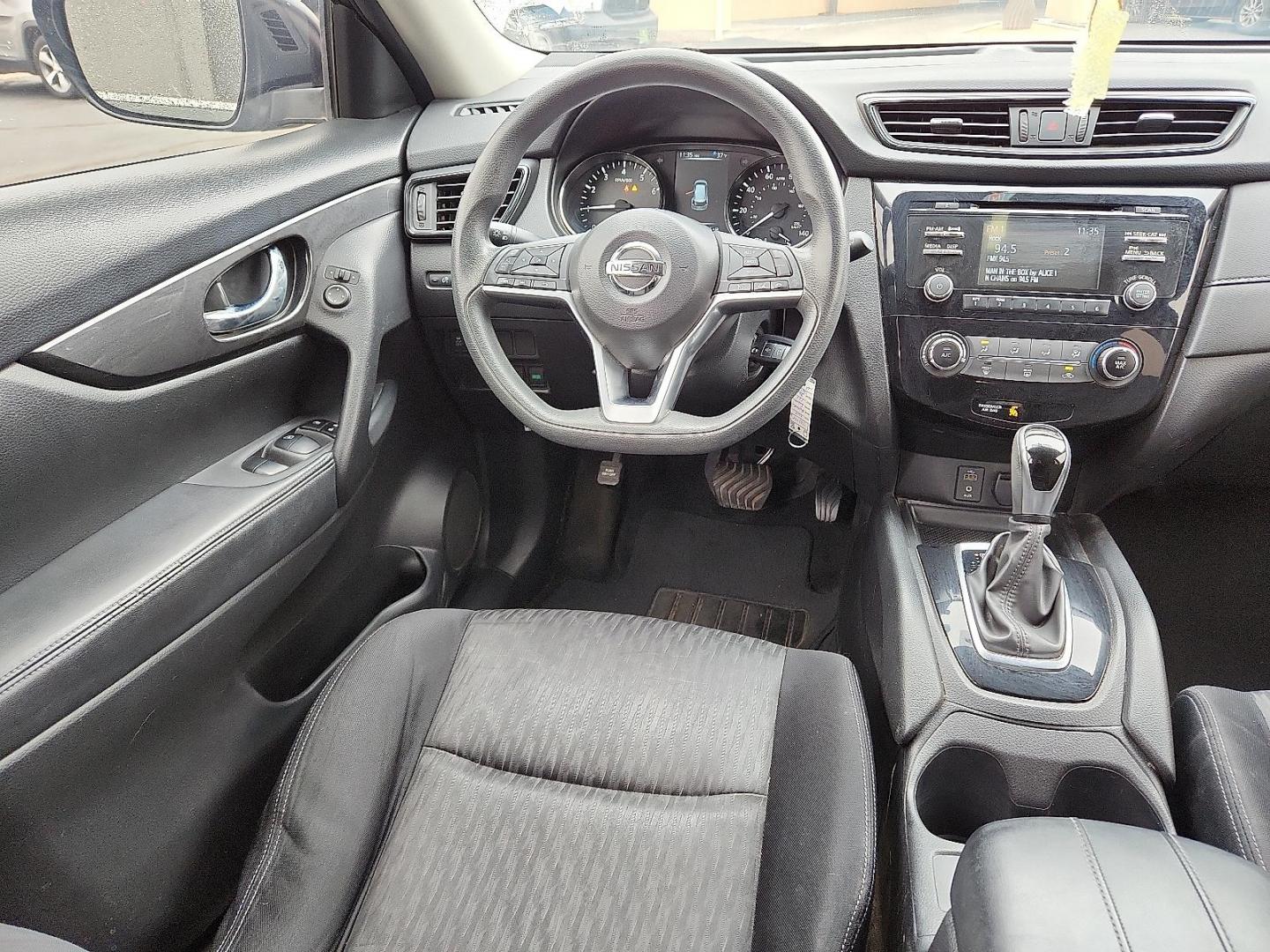 2017 BLACK Nissan Rogue S (JN8AT2MT3HW) with an 2.5L I-4 DOHC, variable valve control, regular unleaded, engine with 170HP engine, located at 4711 Ave Q, Lubbock, TX, 79412, (806) 687-2362, 33.551304, -101.855293 - Photo#9